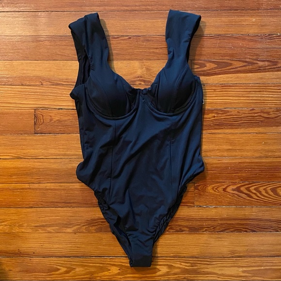 ✨HP✨By Anthropologie Water's Edge Teri One-Piece Swimsuit NWOT - Picture 7 of 10